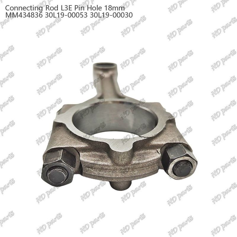 Mitsubishi Dizel Motoru Tamir Parçaları için Bağlayıcı çubuk L3E Pin Deliği 18mm MM434836 30L19-00053 30L19-00030