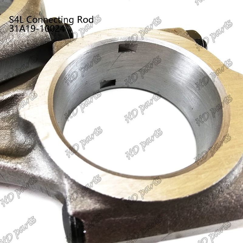 Bağlayıcı çubuk S3L S4L 108mm uzunlukta aşamalı düz 31A19-10024 Mitsubishi Dizel Motoru Tamir Parçaları için