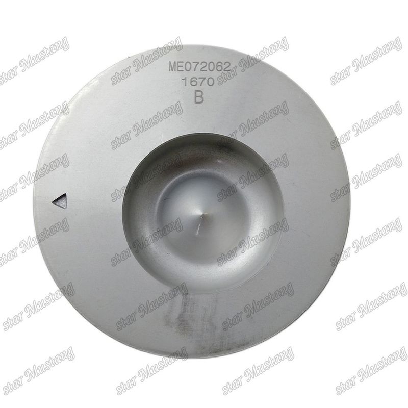 6D16 Motor Piston Odası Boyutu 59mm 3×2.5×4mm Pin Deliği 38mm ME072062 ME072064 Mitsubishi Motor yedek parçaları için