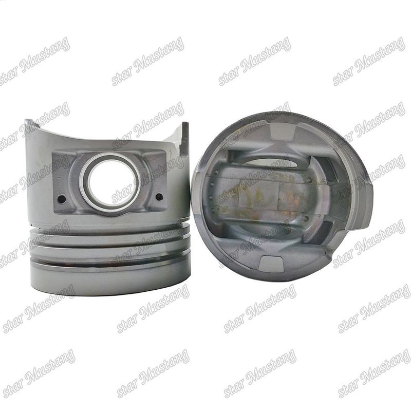 6D16 Motor Piston Odası Boyutu 59mm 3×2.5×4mm Pin Deliği 38mm ME072062 ME072064 Mitsubishi Motor yedek parçaları için