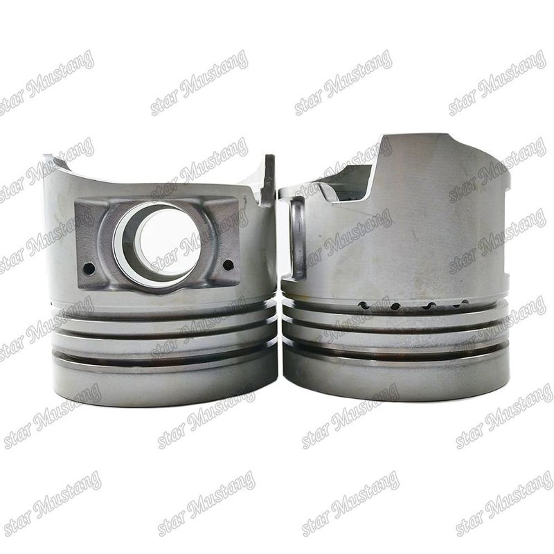 6D16 Motor Piston Odası Boyutu 59mm 3×2.5×4mm Pin Deliği 38mm ME072062 ME072064 Mitsubishi Motor yedek parçaları için