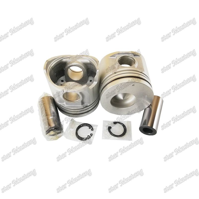 6D16-3AT Motor Piston Odası Boyutu 56mm 3kx2.5x4mm Pin Deliği 42mm ME072570 Mitsubishi Motor yedek parçaları için