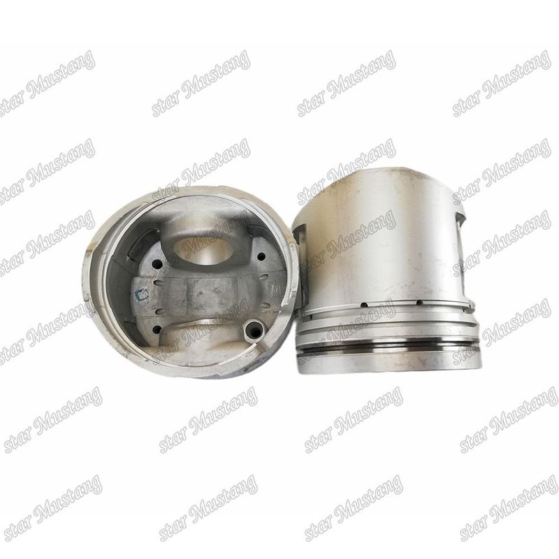 6D16-3AT Motor Piston Odası Boyutu 56mm 3kx2.5x4mm Pin Deliği 42mm ME072570 Mitsubishi Motor yedek parçaları için