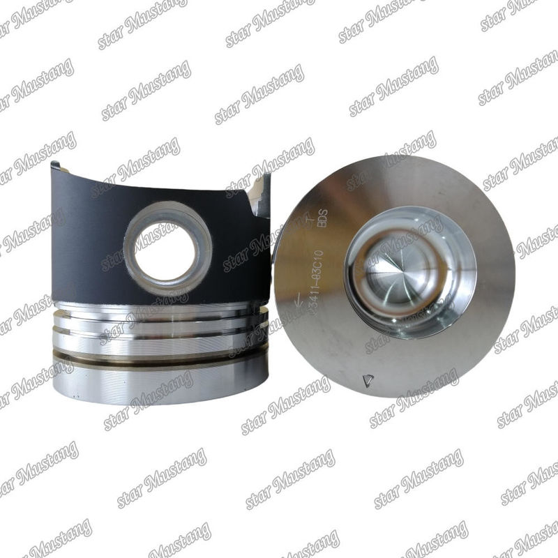 6D16T Motor Piston Odası Boyutu 62.5mm 3kx2.5x4mm Pin Delikleri 38mm ME072065 23411-93C10 Mitsubishi Motor yedek parçaları için