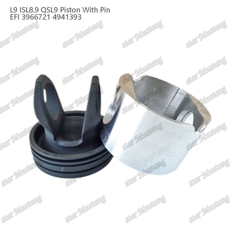 Piston L9 ISL8.9 QSL9 Cummins Dizel Motoru Tamir Parçası için Elektrik Enjeksiyonu 3966721 4941393