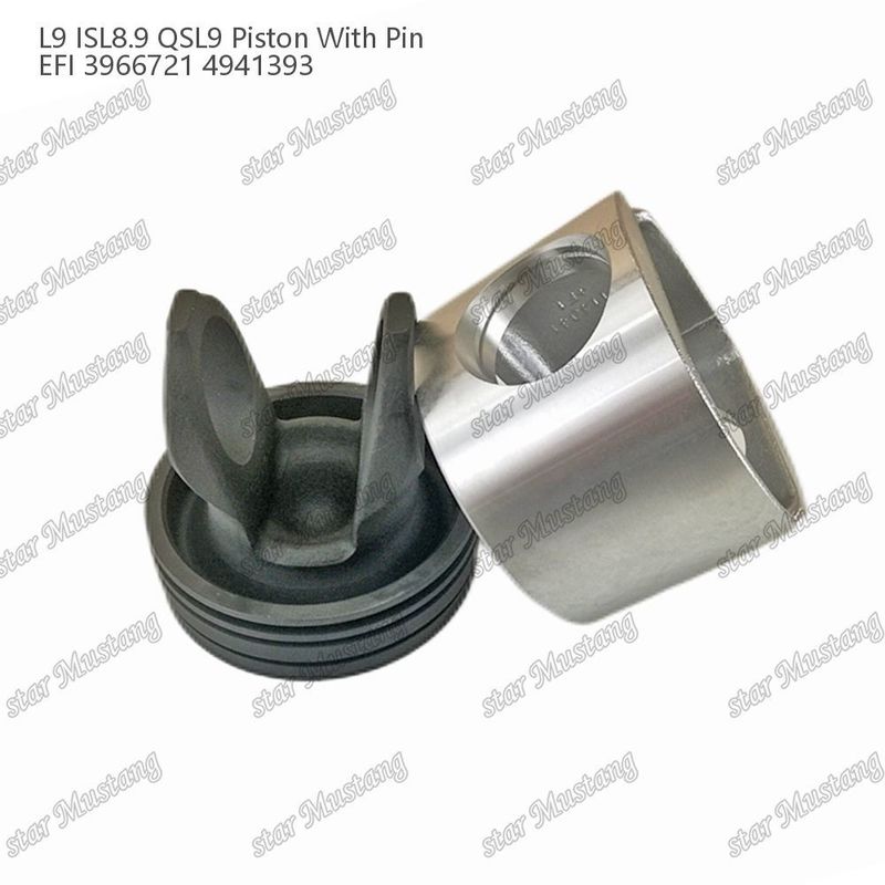 Piston L9 ISL8.9 QSL9 Cummins Dizel Motoru Tamir Parçası için Elektrik Enjeksiyonu 3966721 4941393