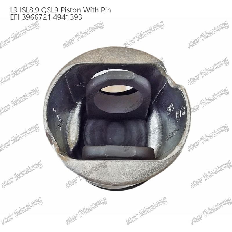 Piston L9 ISL8.9 QSL9 Cummins Dizel Motoru Tamir Parçası için Elektrik Enjeksiyonu 3966721 4941393
