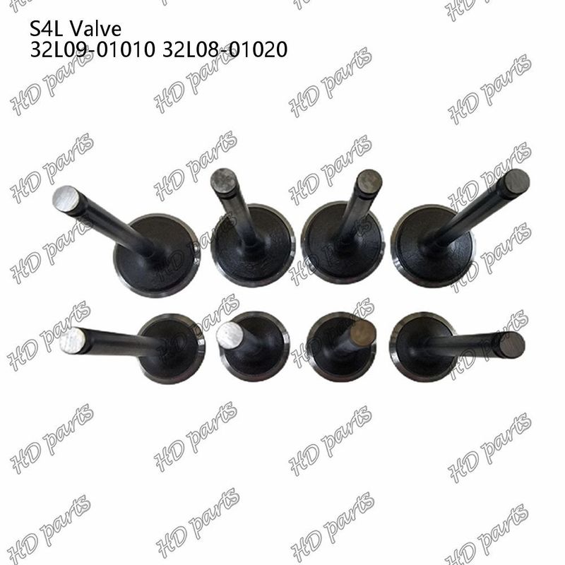 Mitsubishi Dizel Motoru Tamir Parçaları için S4L Ventil IN 32L09-01010 EX 32L08-01020