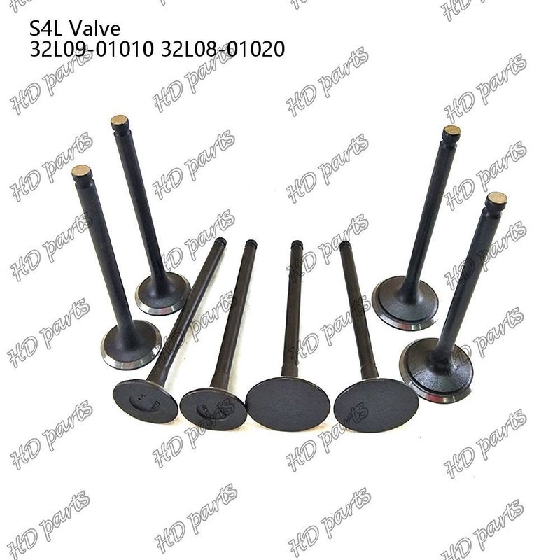 Mitsubishi Dizel Motoru Tamir Parçaları için S4L Ventil IN 32L09-01010 EX 32L08-01020