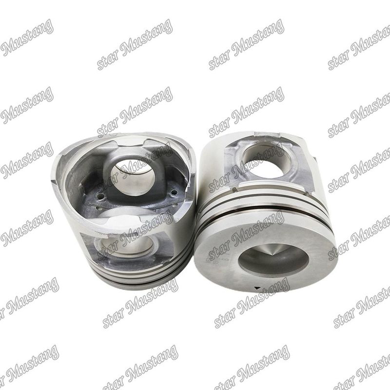 6D16T Motor Piston Odası Boyutu 57mm 3kx2.5x4mm Pin Deliği 42mm ME300199 Mitsubishi Motor yedek parçaları için