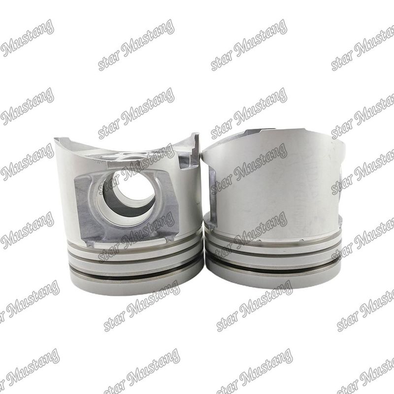 6D16T Motor Piston Odası Boyutu 57mm 3kx2.5x4mm Pin Deliği 42mm ME300199 Mitsubishi Motor yedek parçaları için