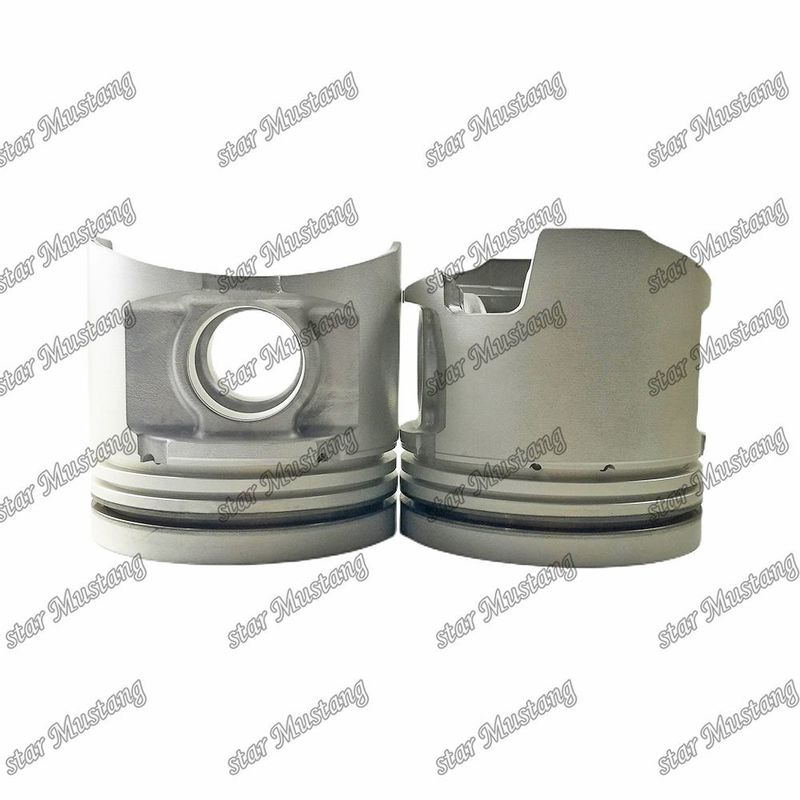 6D17 Motor Piston Odası Boyutu 53mm 3×2.5×4mm Pin Deliği 38mm ME072548 Mitsubishi Motor yedek parçaları için