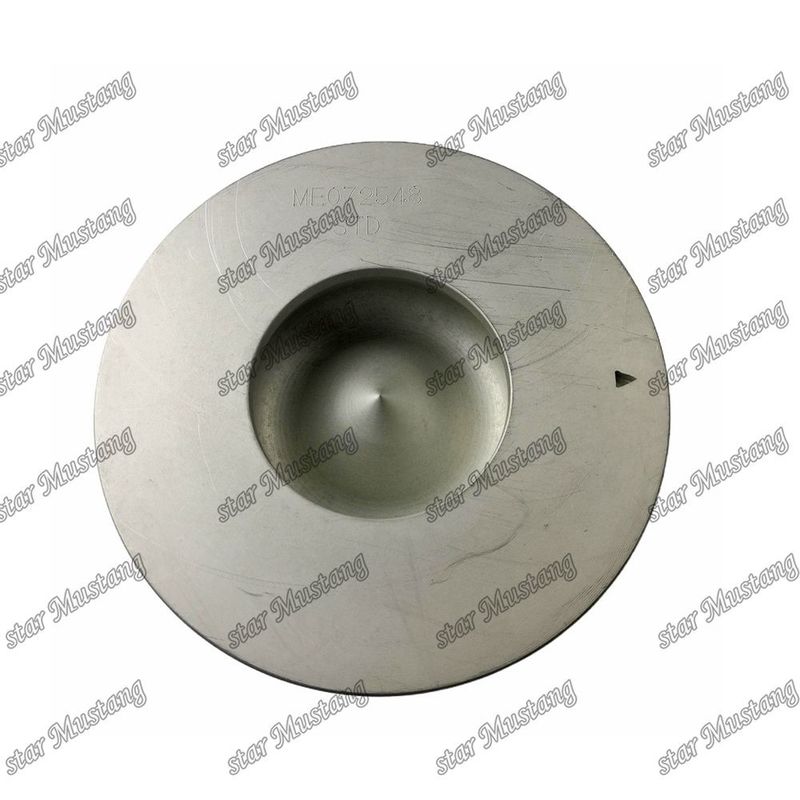 6D17 Motor Piston Odası Boyutu 53mm 3×2.5×4mm Pin Deliği 38mm ME072548 Mitsubishi Motor yedek parçaları için