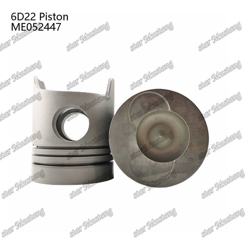6D22 Motor Piston Odası Boyutu 68mm Yağ halka 4mm ME052447 Mitsubishi Motor yedek parçaları için