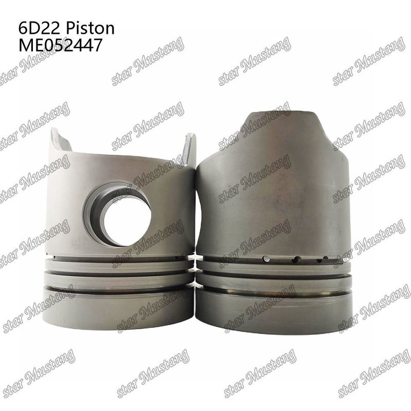 6D22 Motor Piston Odası Boyutu 68mm Yağ halka 4mm ME052447 Mitsubishi Motor yedek parçaları için