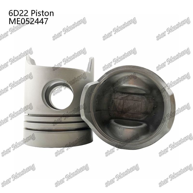 6D22 Motor Piston Odası Boyutu 68mm Yağ halka 4mm ME052447 Mitsubishi Motor yedek parçaları için