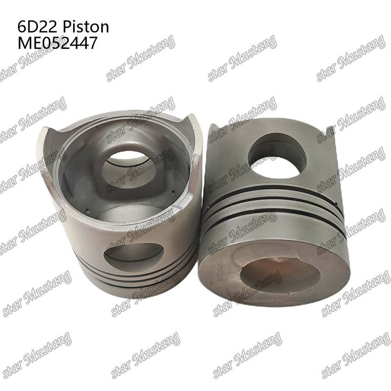 6D22 Motor Piston Odası Boyutu 68mm Yağ halka 4mm ME052447 Mitsubishi Motor yedek parçaları için