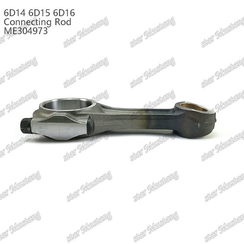 Dayanıklılık Dizel Makine Sürüş Bağlantı Çubuğu 6D14 6D15 6D16 Mitsubishi için ME304973 Fırça ile Staggered Beveled