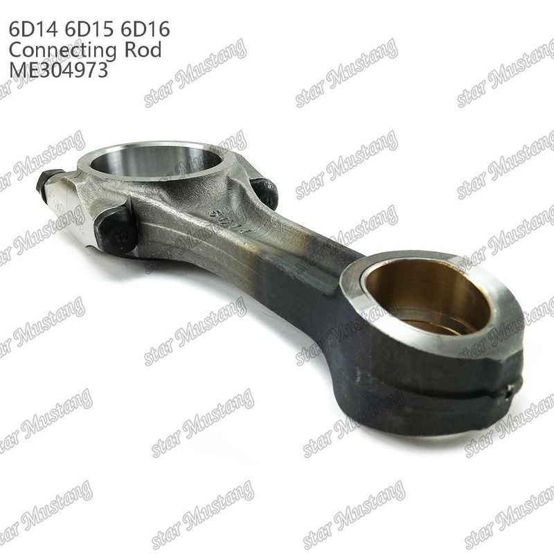 Dayanıklılık Dizel Makine Sürüş Bağlantı Çubuğu 6D14 6D15 6D16 Mitsubishi için ME304973 Fırça ile Staggered Beveled