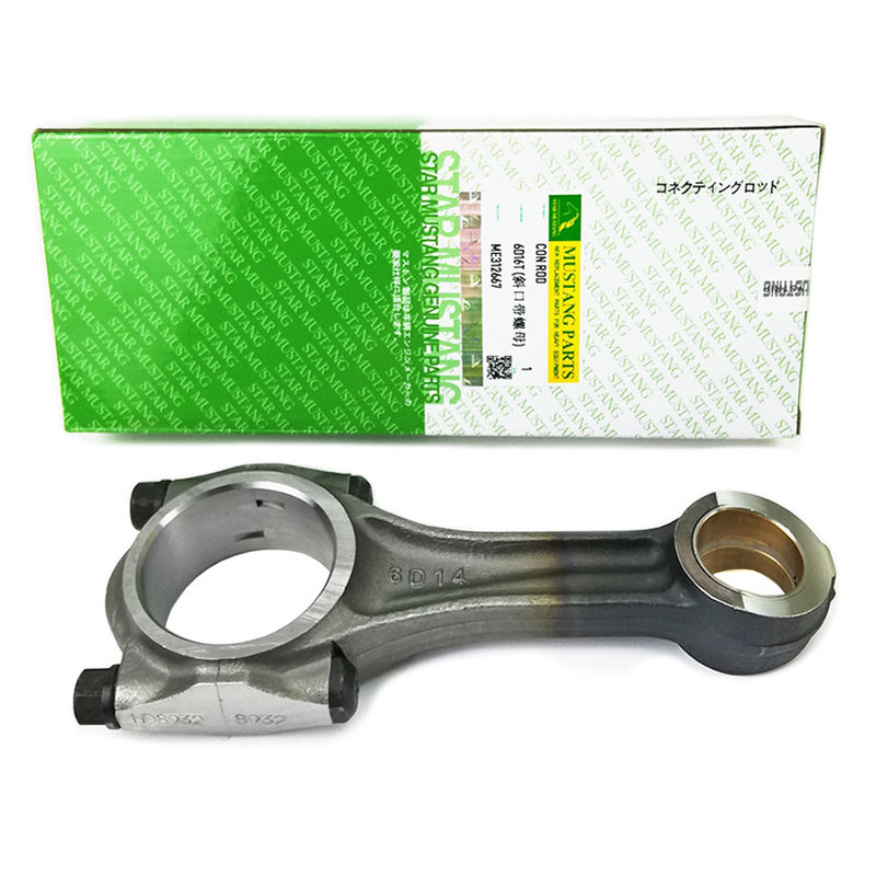 Dayanıklılık Dizel Makine Sürüş Bağlantı Çubuğu 6D14 6D15 6D16 Mitsubishi için ME304973 Fırça ile Staggered Beveled