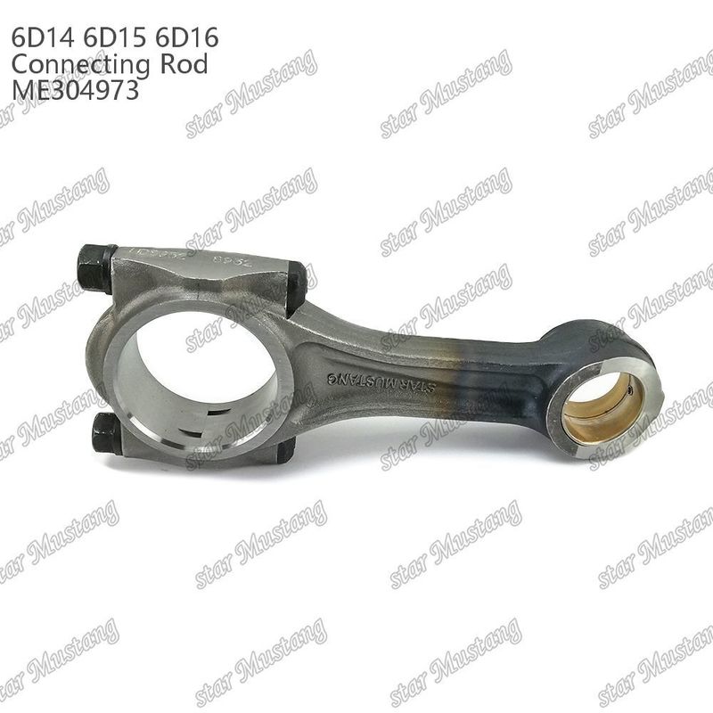 Dayanıklılık Dizel Makine Sürüş Bağlantı Çubuğu 6D14 6D15 6D16 Mitsubishi için ME304973 Fırça ile Staggered Beveled