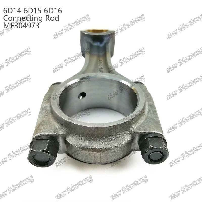 Dayanıklılık Dizel Makine Sürüş Bağlantı Çubuğu 6D14 6D15 6D16 Mitsubishi için ME304973 Fırça ile Staggered Beveled