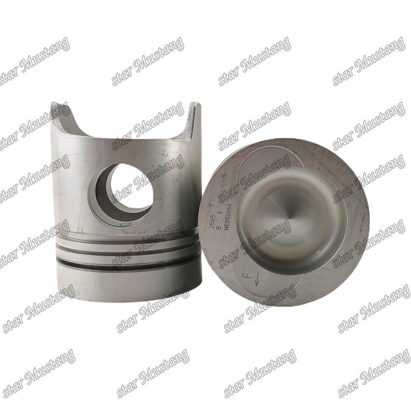 6D22 Motor Piston Odası Boyutu 82.5mm 3.3Kx3x6mm ME052664 ME052730 Mitsubishi Motor yedek parçaları için