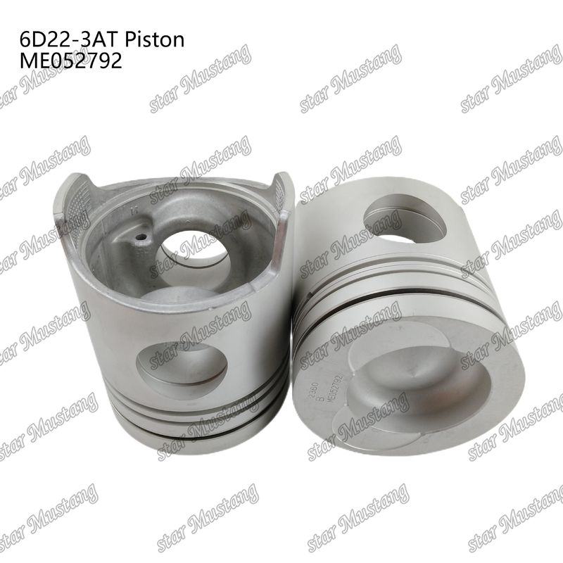 6D22-3AT Motor Piston Odası Boyutu 80mm 3.3Kx3x4mm ME052792 Mitsubishi Motor yedek parçaları için