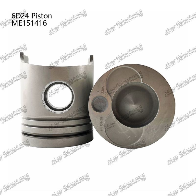 6D24 Motor Piston Odası Boyutu 69mm 3.3Kx3x4mm ME151416 Mitsubishi Motor yedek parçaları için
