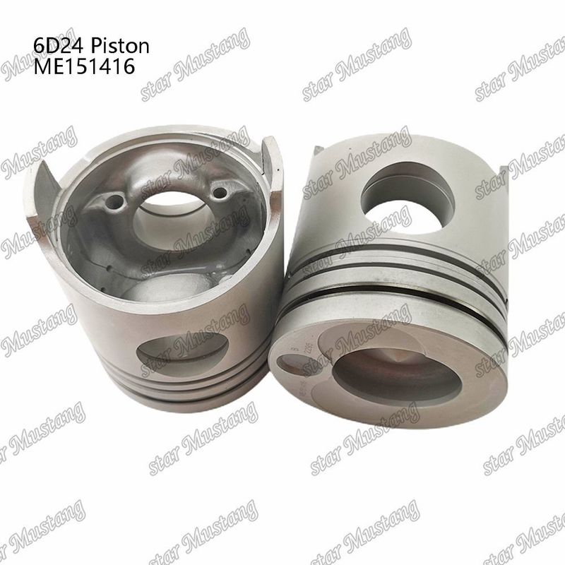 6D24 Motor Piston Odası Boyutu 69mm 3.3Kx3x4mm ME151416 Mitsubishi Motor yedek parçaları için