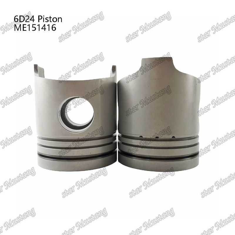 6D24 Motor Piston Odası Boyutu 69mm 3.3Kx3x4mm ME151416 Mitsubishi Motor yedek parçaları için
