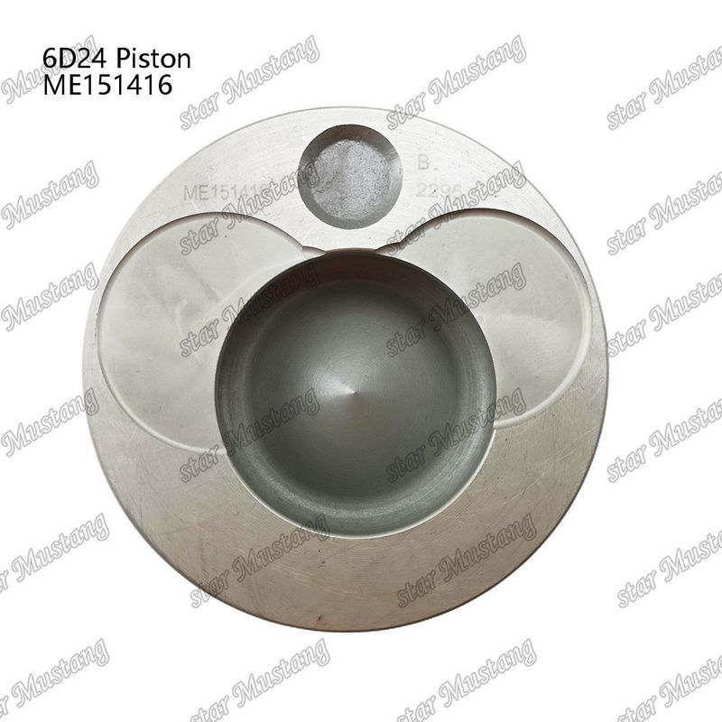 6D24 Motor Piston Odası Boyutu 69mm 3.3Kx3x4mm ME151416 Mitsubishi Motor yedek parçaları için
