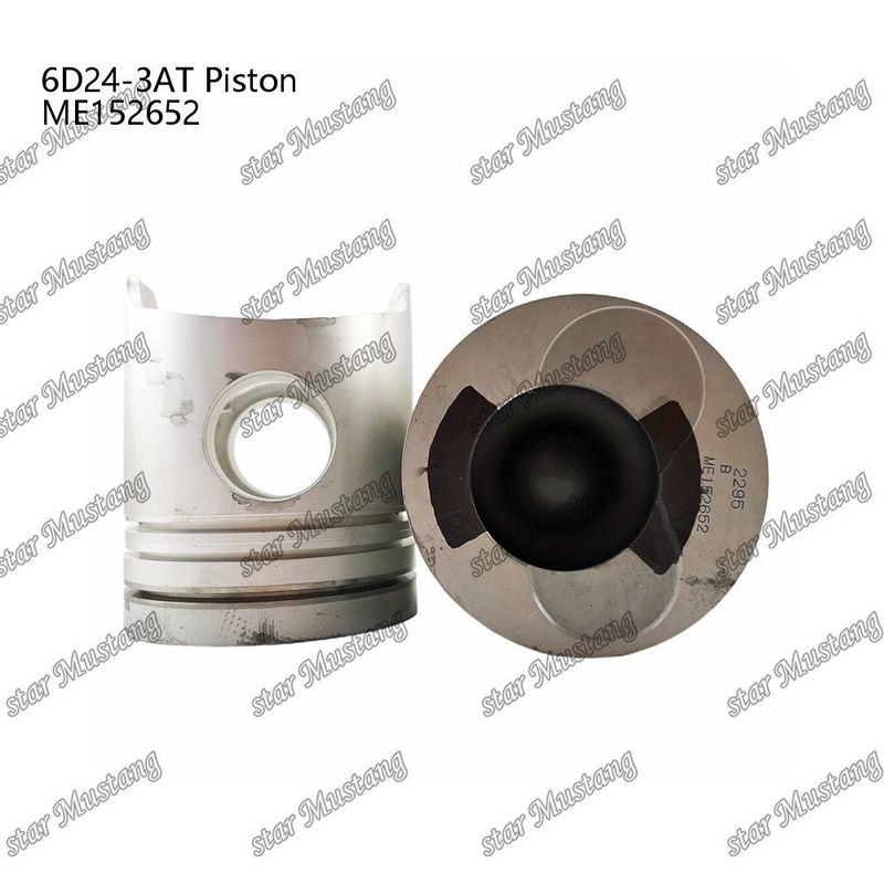6D24-3AT Motor Piston Odası Boyutu 66mm 3.3Kx3x4mm ME152652 Mitsubishi Motor yedek parçaları için