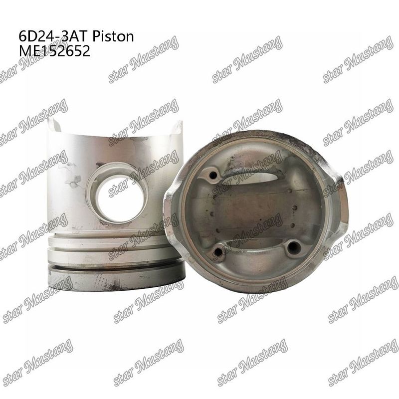 6D24-3AT Motor Piston Odası Boyutu 66mm 3.3Kx3x4mm ME152652 Mitsubishi Motor yedek parçaları için