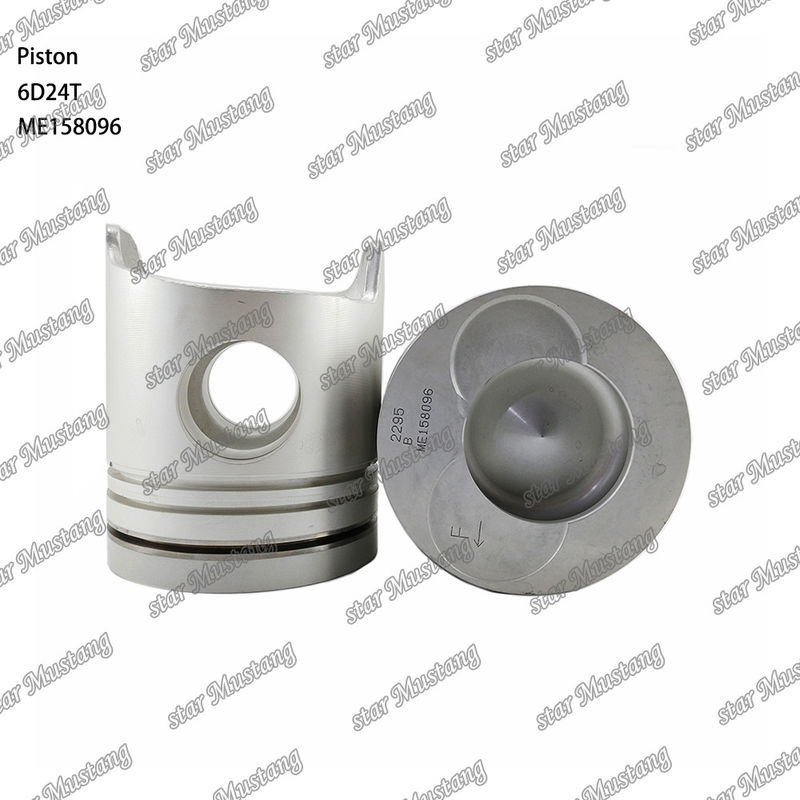 6D24T Motor Piston Odası Boyutu 69mm 3.3Kx3x4mm ME158096 Mitsubishi Motor yedek parçaları için