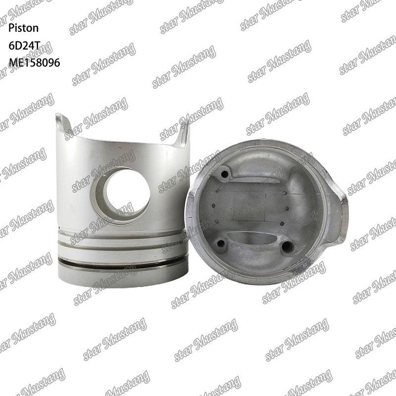 6D24T Motor Piston Odası Boyutu 69mm 3.3Kx3x4mm ME158096 Mitsubishi Motor yedek parçaları için