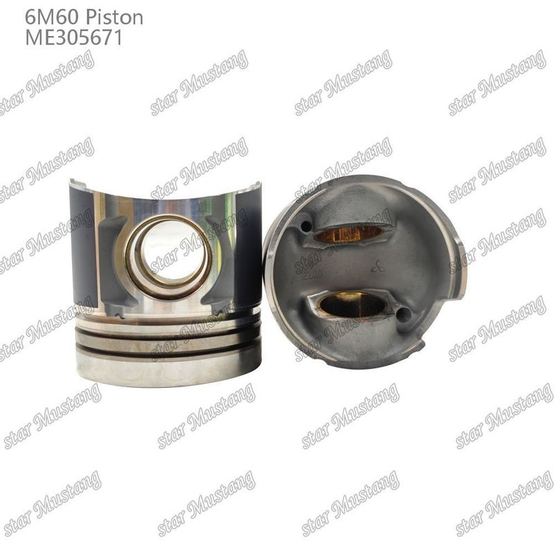 6M60 Motor Piston Odası Boyutu 79mm ME305671 Mitsubishi Motor yedek parçaları için