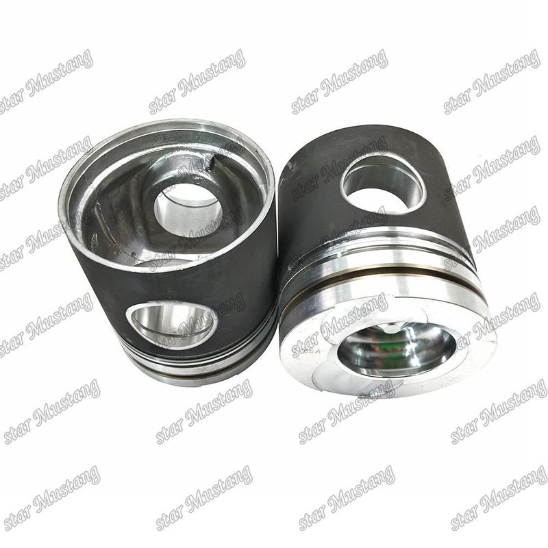 Piston D1146 Düz tabanlı 65.02501-0785A Doosan dizel motor tamir parçaları için