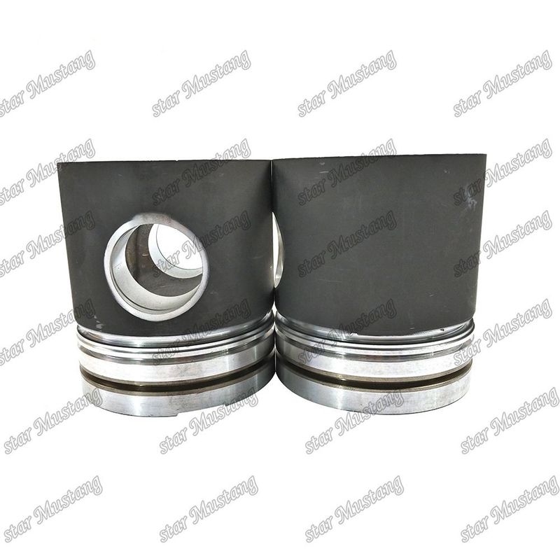 Piston D1146 Düz tabanlı 65.02501-0785A Doosan dizel motor tamir parçaları için