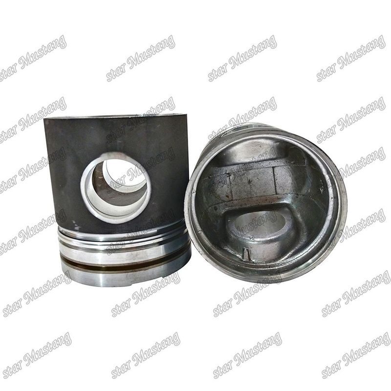 Piston D1146 Düz tabanlı 65.02501-0785A Doosan dizel motor tamir parçaları için