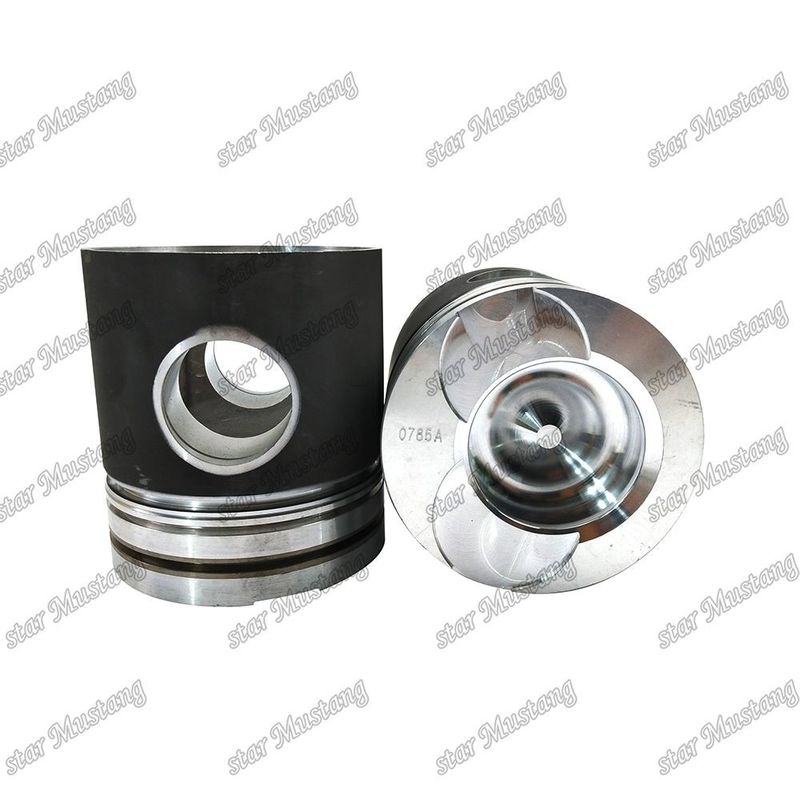 Piston D1146 Düz tabanlı 65.02501-0785A Doosan dizel motor tamir parçaları için