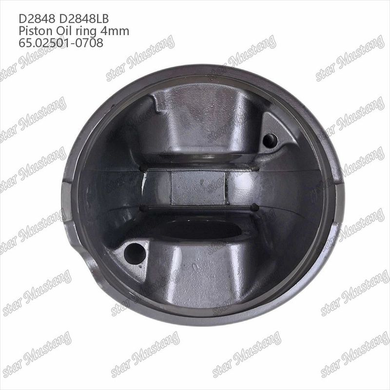 Piston D2848 D2848LB Petrol halka 4 mm 65.02501-0708 Doosan dizel motor tamir parçaları için