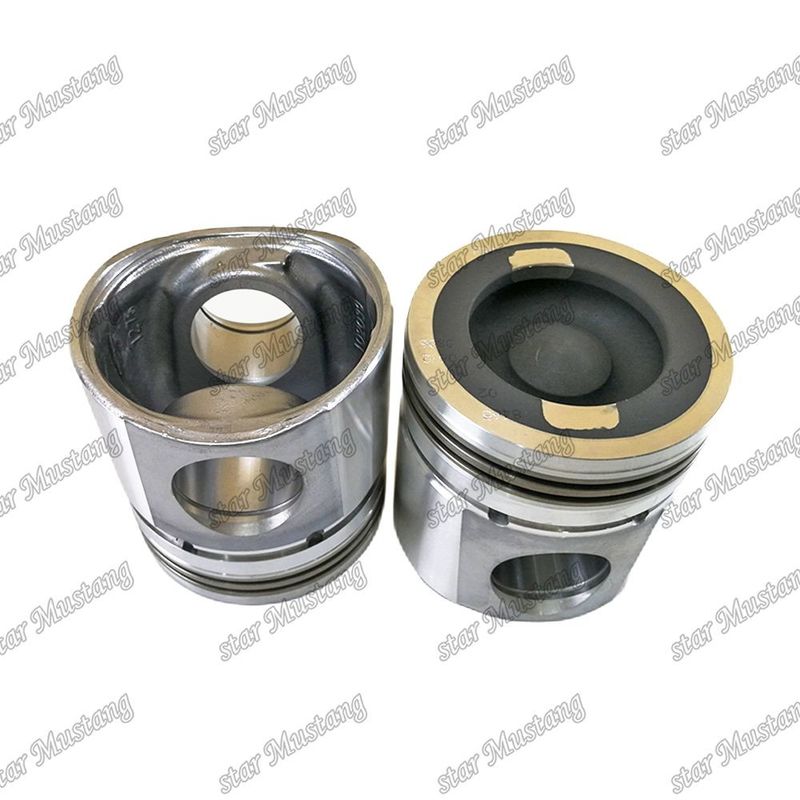 Piston QSB5.9 Elektrik Enjeksiyon 3948465 Yanma Odası 61mm Cummins Dizel Motor Tamir Parçası İçin