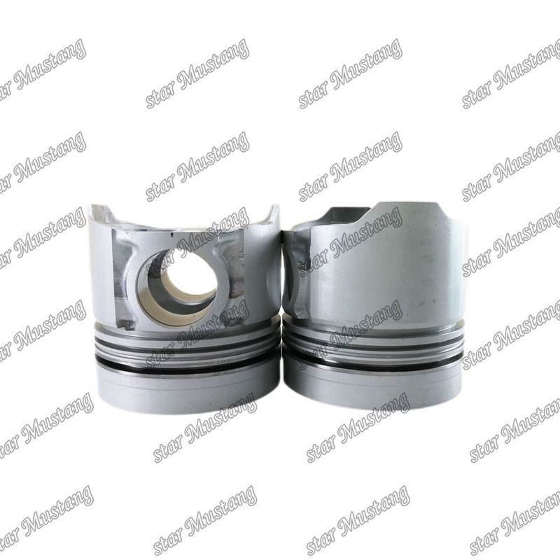 Piston DB58 DH220-5 36mm Pin delikleri Yanma odası 54mm 65.02501-0280 Doosan Dizel Motor Tamir Parçaları için