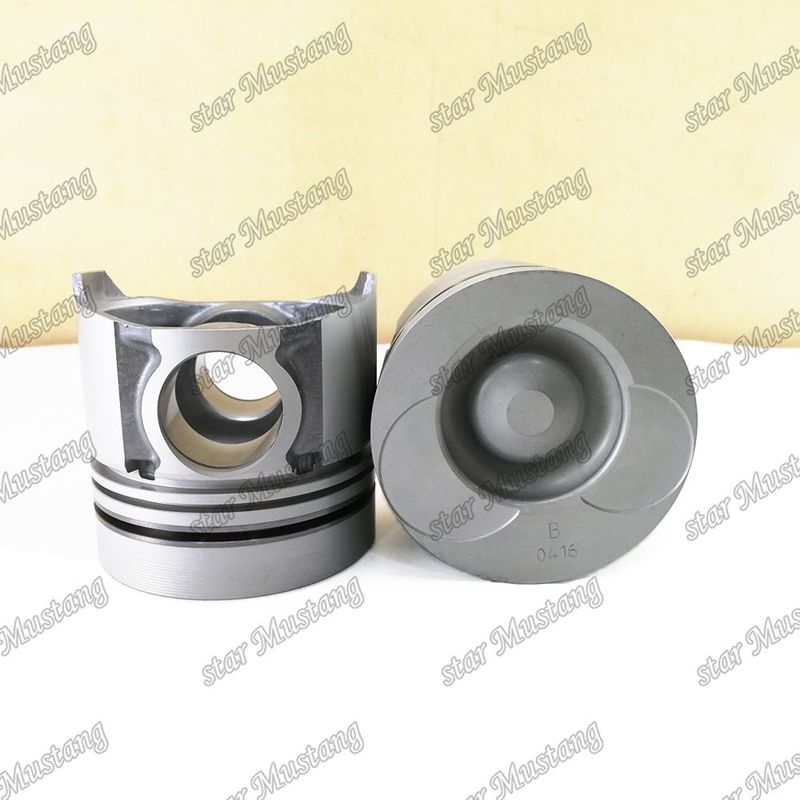 Piston DB58 DH220-7 oluksuz 36mm iğne deliği yanma odası 56mm 65.02501-0416 Doosan için