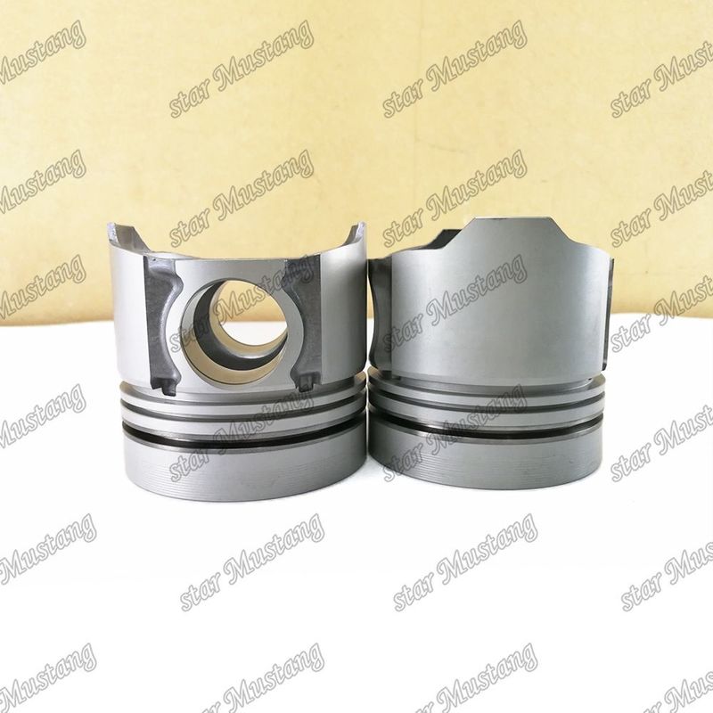 Piston DB58 DH220-7 oluksuz 36mm iğne deliği yanma odası 56mm 65.02501-0416 Doosan için