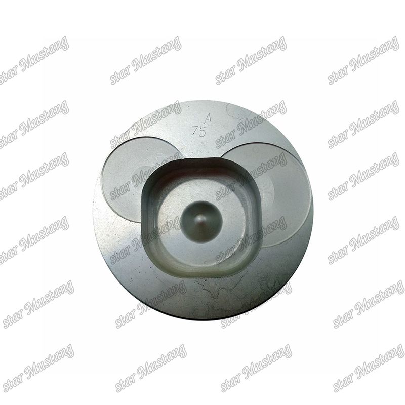 Piston DB58 Kare alt 35 mm iğne deliği Yanma odası 54 mm 65.02501-0153 Doosan Dizel Motor Tamir Parçaları için