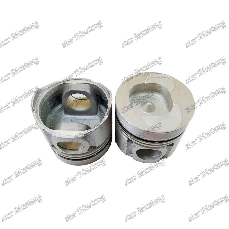 Piston DB58 Kare alt 35 mm iğne deliği Yanma odası 54 mm 65.02501-0153 Doosan Dizel Motor Tamir Parçaları için