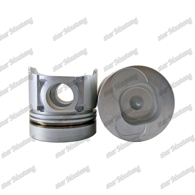 Piston DB58 Kare alt 35 mm iğne deliği Yanma odası 54 mm 65.02501-0153 Doosan Dizel Motor Tamir Parçaları için