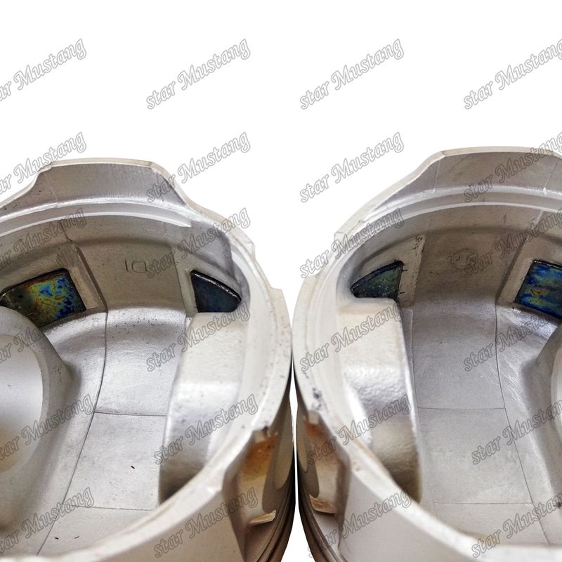 Piston DB58 yuvarlak alt 35mm iğne deliği yanma odası 54mm 65.02501-0195 Doosan Dizel Motor Tamir Parçası için
